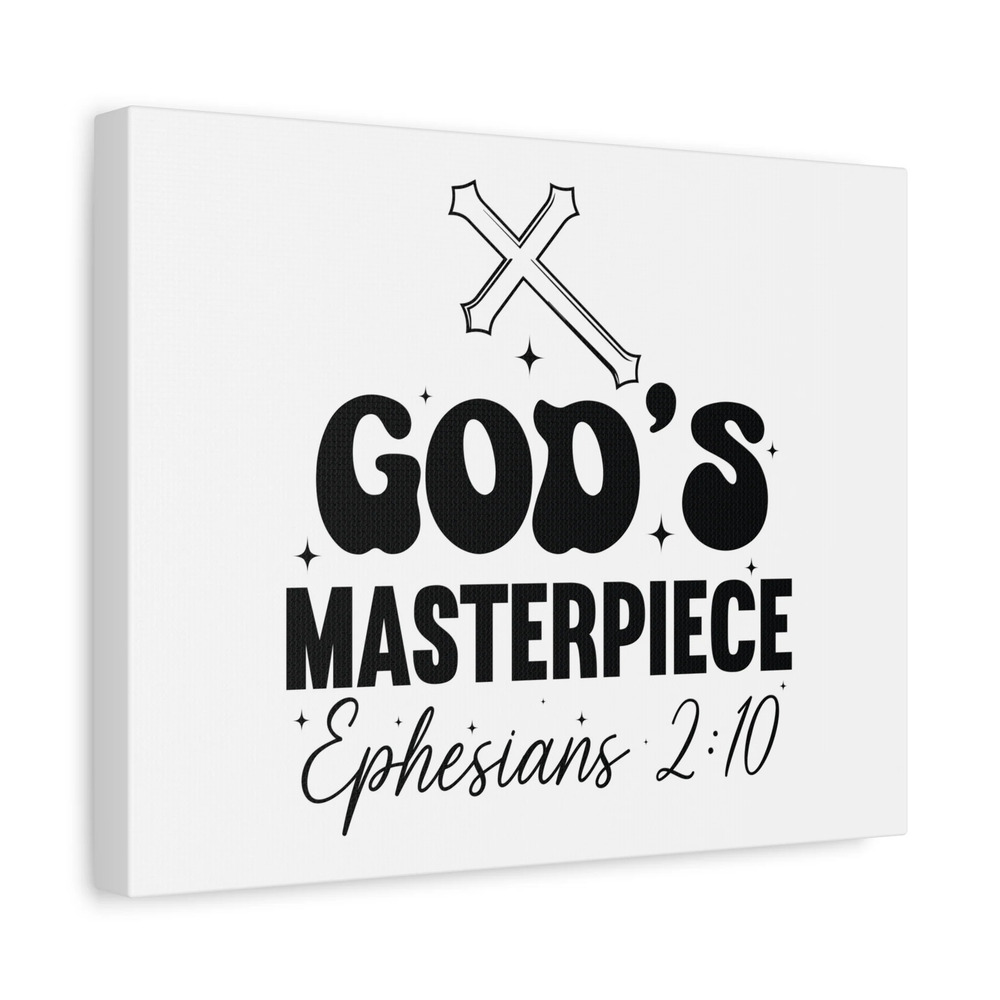 Scripture Walls Ephesians 2:10 You are God's Masterpiece Bible Verse Canvas
